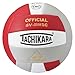 Tachikara Sensi-Tec Composite High Performance Volleyball (Scarlet/White/Silver Gray)