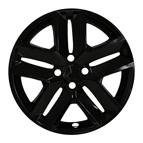 Omac Wheel Rim Cover Guard,16 Inches Hubcaps, 4 Pieces, Abs (Black) #TOP7