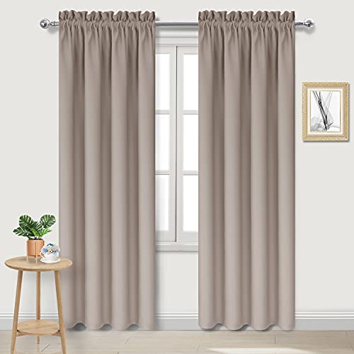 picture of DWCN brand blackout curtains; includes a link to purchase on amazon