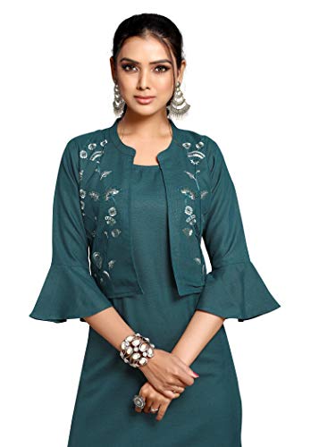 Image of Shiv Textiles Women's Cotton Regular Fashion Kurti