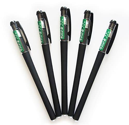 Bolígrafo negro punta fina 0.5 GP-380 pack 5
