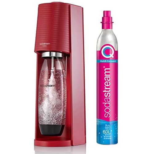 Sodastream 7290113764255 Sprudelwassermaschine, Rot, 1 l