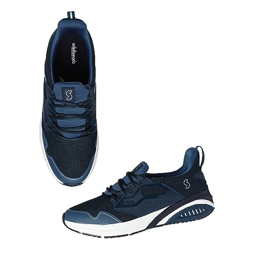 Image of SOLETHREADS Racer Athleisure Sneakers Shoes for Men | Lightweight |Trendy| High Ankle Shoes | Memory Foam Sole | Cushioned Insole | Slip-Resistance | Premium Sneakers Shoes for Men