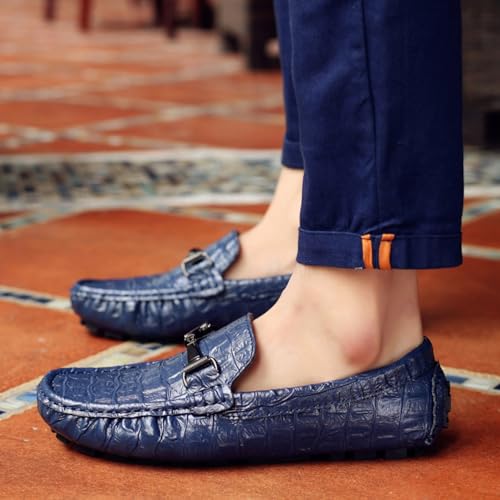Mens Loafers Flat Heel Breathable and Slip Resistant Classic Slip ons Suitable for dailycasual use2