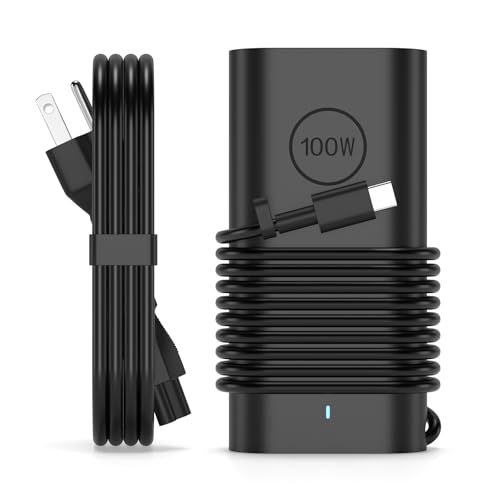 100W USB-C Charger Compatible with Dell Precision/XPS/Pro 14 13 16 Plus