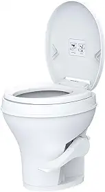 Vaso Sanitário 1S para Motorhome, Perfil Alto, Branco, Fixo