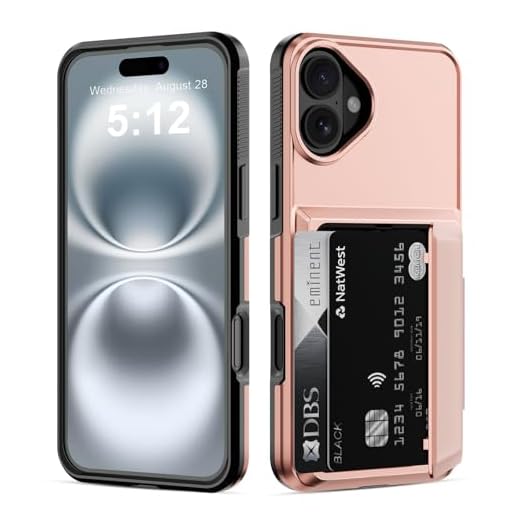 Flip Wallet for iPhone 16 Plus Case Credit Cards Holder iPhone 16 Plus Case ID Card Slot Cash Pocket Phone Case Protective Shockproof Anti-Scratch Women Men Cover for iPhone 16 Plus 6.7 inch Rose Gold