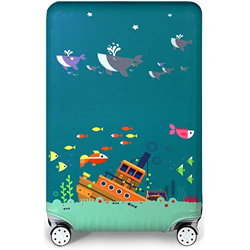 Ouli Store Cubierta De Equipaje Funda De Maleta 18-32 Pulgadas De Fibra De Carbón De Bambú Cubierta De Equipaje Poliéster Equipaje De Viaje Pr Ouli Store Cubierta De Equipaje Funda De Maleta 18-32 Pulgadas De Fibra De Carbón De Bambú Cubierta De Equipaje Poliéster Equipaje De Viaje Pr