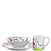 LEONARDO HOME 018642 Set di stoviglie per Bambini, 3 Pezzi, Porcellana