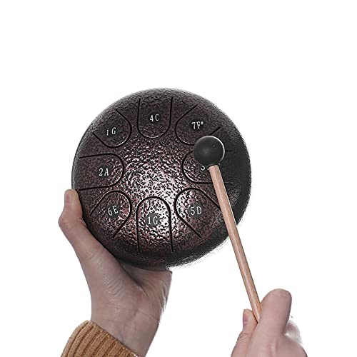 Tambour à main 8 notes 6 pouces, pour débutants, tambour éthéré, instrument pour enfants, tambour vide sans souci,3 - Les Beatles, Paul McCartney, John Lennon, RIngo Starr, George Harrison Tambour à main 8 notes 6 pouces, pour débutants, tambour éthéré, instrument pour enfants, tambour vide sans souci,3 – Image 8