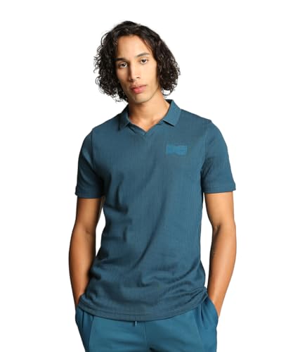 Image of PUMA Men's Polyester Regular Fit T-Shirt