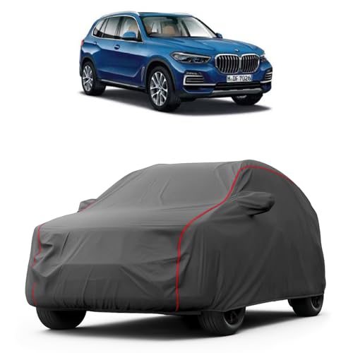 Image of Heavy-Duty Car Cover for Compatible with BMW X5 (2023 to 2025 All Models) Deluxe Car Protection Cover - Waterproof & UV-Resistant All-Season Exterior Protection
