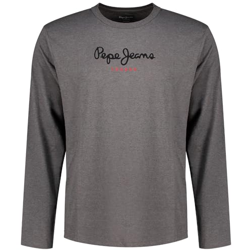 Pepe Jeans Eggo t-shirt col rond manches longues homme taille 2XL grand confort