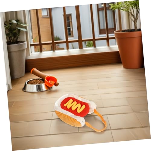 Disfraz Hot Dog y Hamburguesa para Perros Pequeños miniatura 5