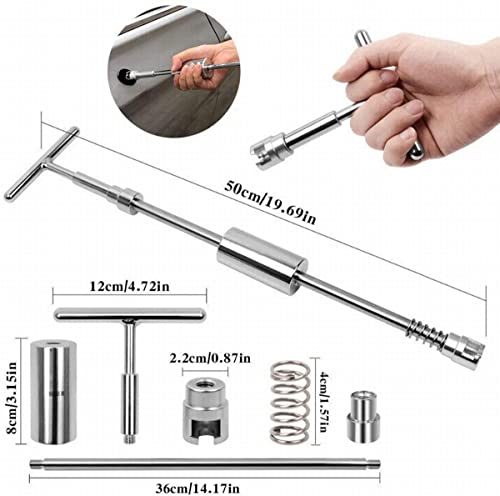 Gliston Car Dent Remover Tool, Paintless Dent Repair Kit, Pro Slide Hammer Tools With 16Pcs Thickened Black Tabs For Diy Automobile Body Dent Removal #TOP5