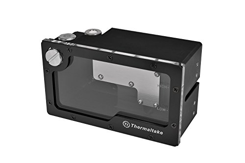 Thermaltake CL-W085-PL00BL-A Pacific PR2U Pump/Reservoir Combo Liquid Cooling System - Black