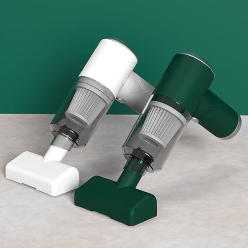 Aspirador de Colchón Potente y Rápido con Desinfección, Aspirador de Cama Portátil y Conveniente con Batería de 1500 MAh, Fácil de Limpiar para Limpieza de Teclados y Pelo de