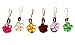 AVIRGO 6 Pcs Zipper Pull Charms for Jacket Backpack Bag Pendant Set