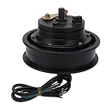 radnabenmotor 10 zoll Leistungsstarker Motor: Wenn Ihr Roller die Steigung nicht erklimmen kann und langsam fährt, ersetzen Sie ihn durch diesen Motor und beschleunigen Sie sofort, um mehr Leistung zur Lösung des Problems bereitzustellen.