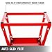 VEVOR Plyometric Platform Box Fitness Exercise Jump Box Step Plyometric Box Jump for Exercise Fit Training (12/18/24/Red) (12&18&24 inch)