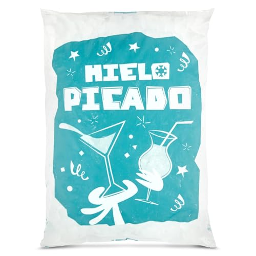 HIELO CUMBREÑO, hielo picado para cóctel bolsa 2 Kg