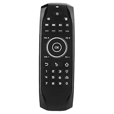 Air Remote Mouse, 2.4G Voice Air Fly Mouse for Bluetooth 5.0 Backlight for Android TV Box Control G7BTS Computer Supplies, Plug and Play for Smart Phones Laptops Smart TVs