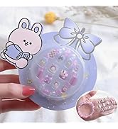 Amazon | Liberte555 ネイルチップ 子供 キッズ 子供用 地雷系 子供用