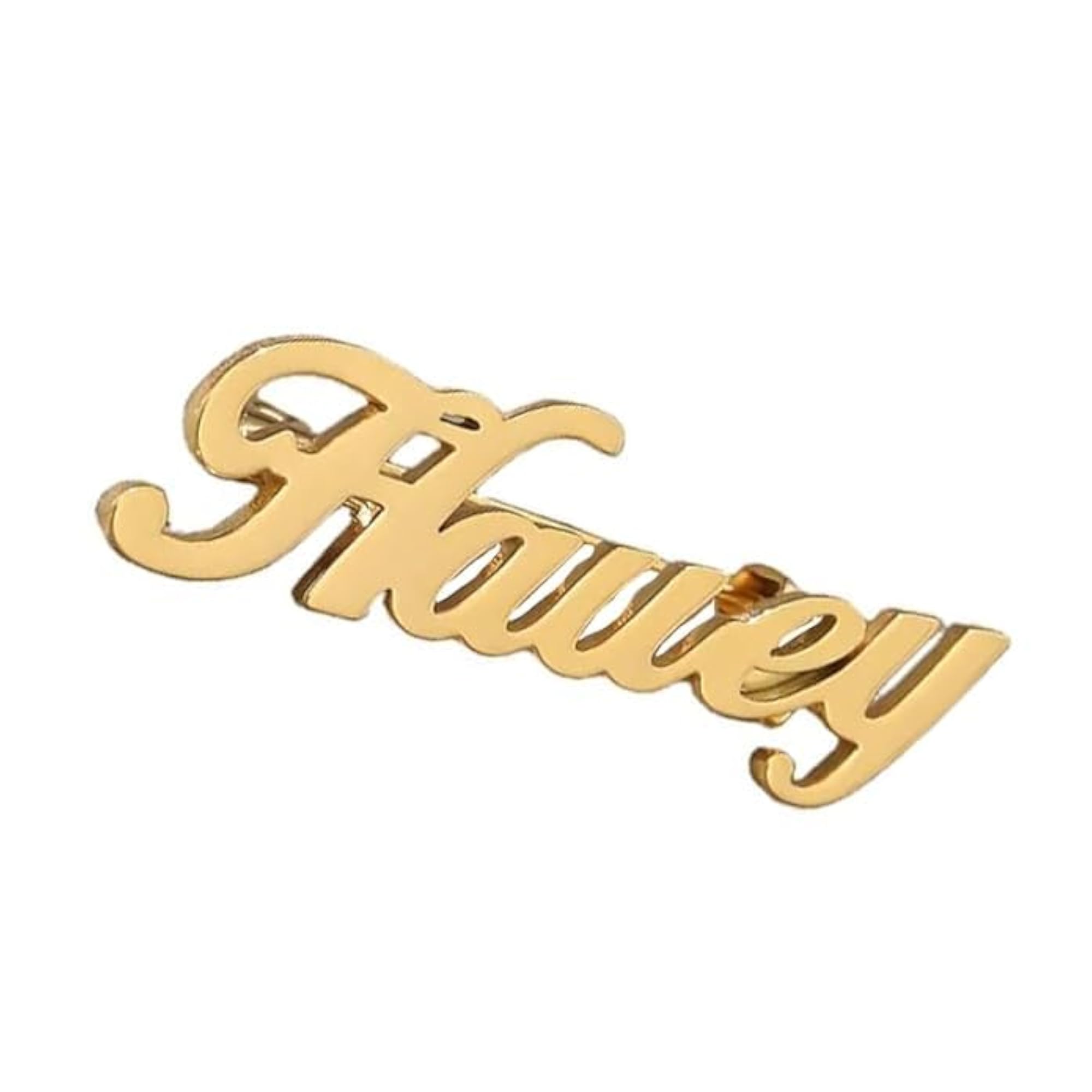 Personalized Name Brooch Pin for Men & Women, Custom Gift
