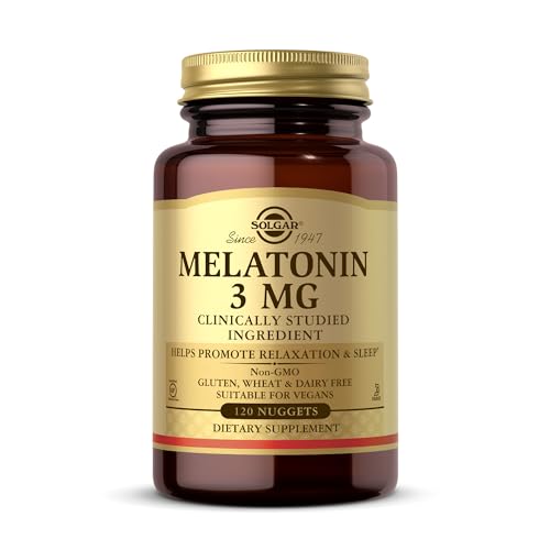 Melatonin 3mg Nuggets Solgar 120 Tabs