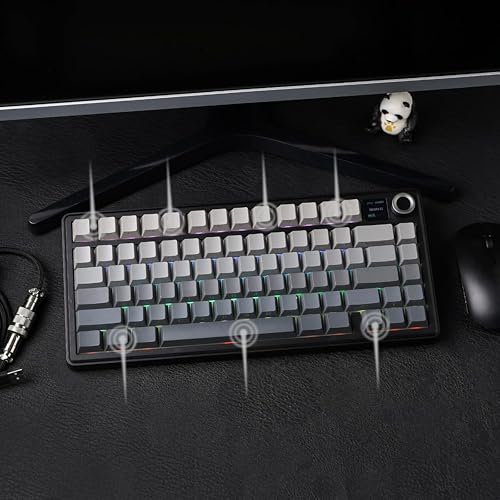 Aula F75 MAX 75% Layout Mechanical Gaming Keyboard, Gray - Image 8