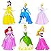 Decorazione di Torte Hilloly 6Pcs Fiore Fata Pixie Statue Cake Topper Principessa Figurine per la Decorazione Cartoni Animati Decorazioni Figurine per Feste di Compleanno