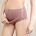 Seamless Maternity Shapewear, Cotton Panties For Womens Fashion High Waist Lace Trim Underwear Plus Size Maternity Shapewear (3PCS-e,XX-Large)
