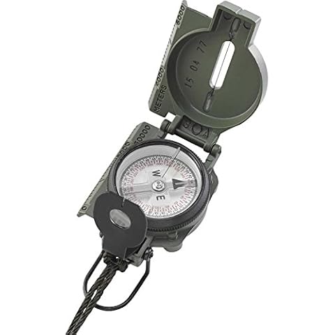 Cammenga 27CS Lensatic Compass, Phosphorescent, Clam Pack Cover