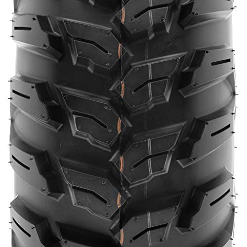 SunF A043 XC Sport-Performance ATV/UTV Off-Road RADIAL Tires - 26x9R12, 6PR (Pair of 2)