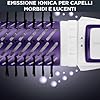 Rowenta CF9530 Brush Activ Volume&Shine Spazzola Rotante e Asciugante per Volume, 1000 W, per Capelli Corti e Lunghi, Styler con 2 Spazzole in Ceramica, Doppio Generatore di Ioni per Capelli Lucenti