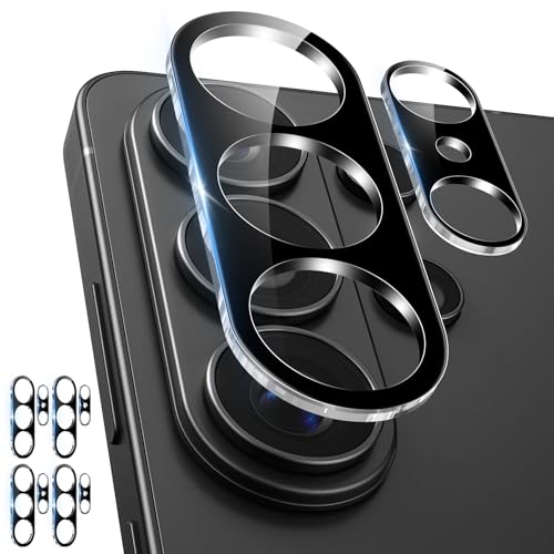 4 Pack for Samsung Galaxy S26 Ultra Camera Lens Screen Protector 9H Tempered Glass Camera Lens Cover Decoration Compatible with Galaxy S26 Ultra Case Friendly High Definition Scratch-Resistant