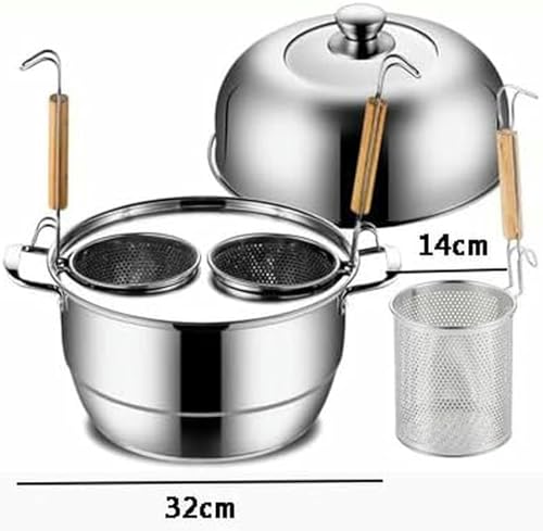 Ensemble d'inserts pour cuisiner 2 trous pâte inox avec couverture suspendue - 3