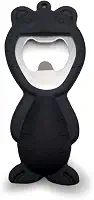 MOZCADA Abridor de Garrafa de Silicone Preto -