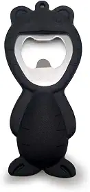 MOZCADA Abridor de Garrafa de Silicone Preto -