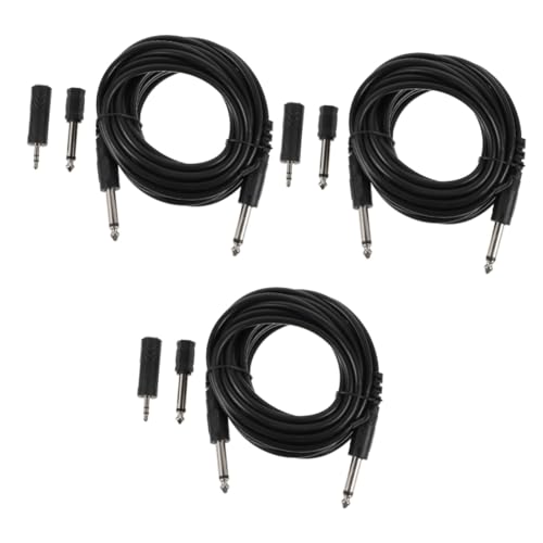 Câble audio guitare électrique UPKOCH lot de 3 pour résoudre les pertes de signal sonore
