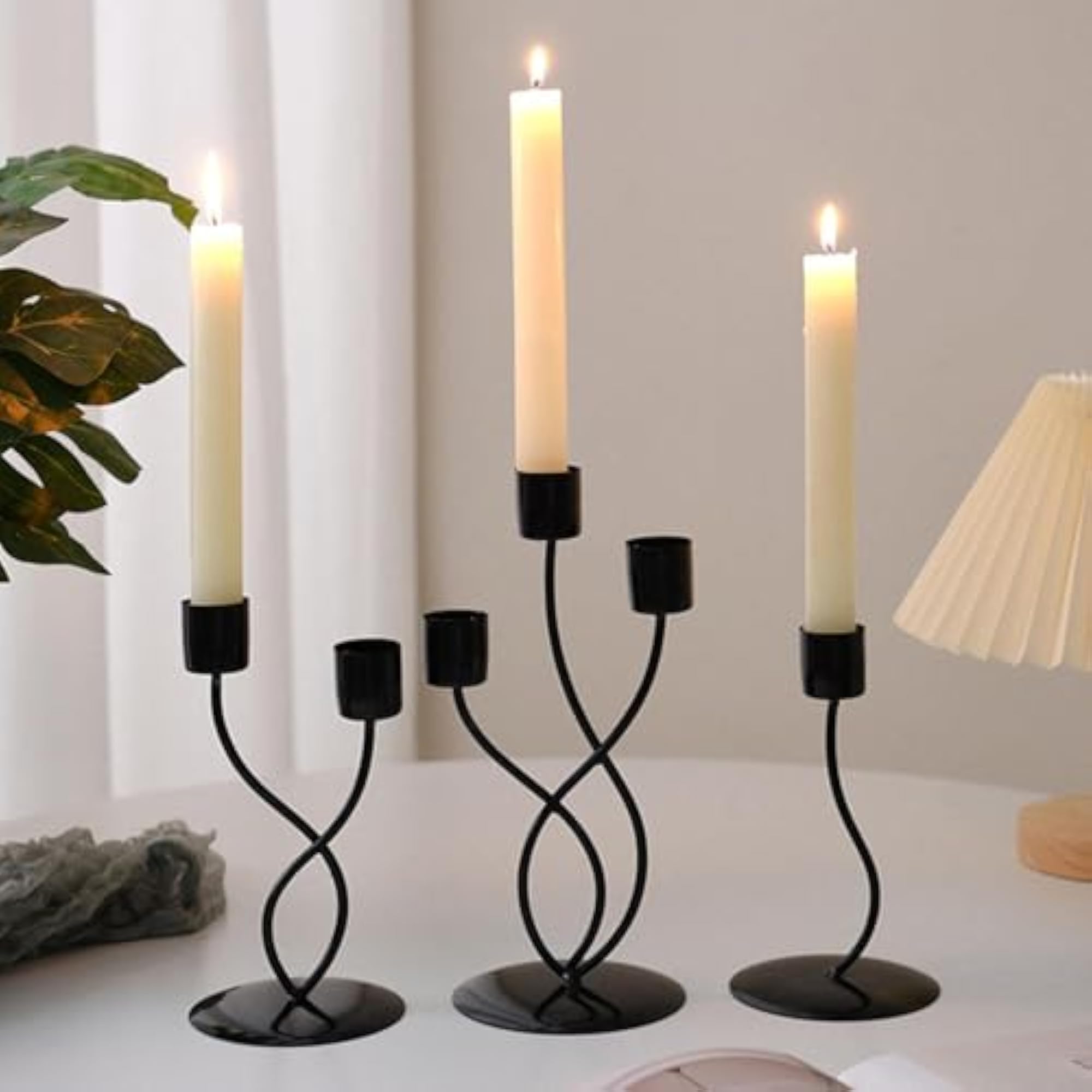 Candlestick Table Centerpiece for Dinner