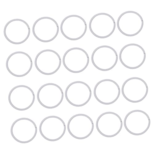 OHPHCALL 100pcs�e�͐��̂���w�A�^�C�V���v���ȃw�A�o���h�|�j�[�e�[���z���_�[���o�[�o���h�w�A�^�C