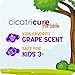 Cicatricure Advanced Scar Gel for Kids, Gentle Formula to Improve the Appearance of Scars, Helps Smooth and Soften Skin, For Face and Body, Grape Scent, 1 oz