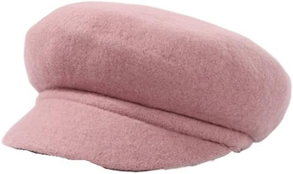 Winter Wool Versatile Artistic Octagonal Hat Women's College Beret