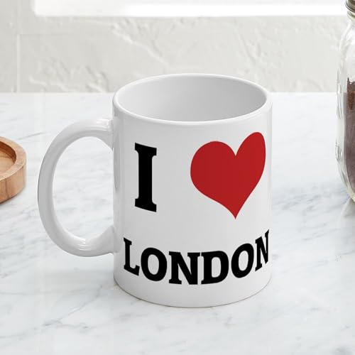 Taza de cerámica 11 oz I Love London miniatura 5