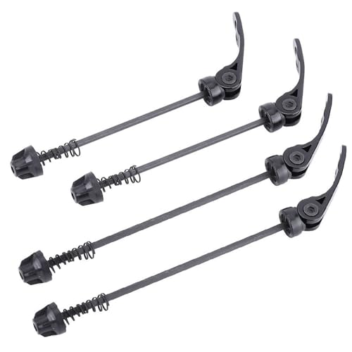 Takelablaze Quick Release Skewers Doble Juego Ejes Rápidos 145/180 mm para Bicicleta de Ruta, Montaña, MTB y BMX