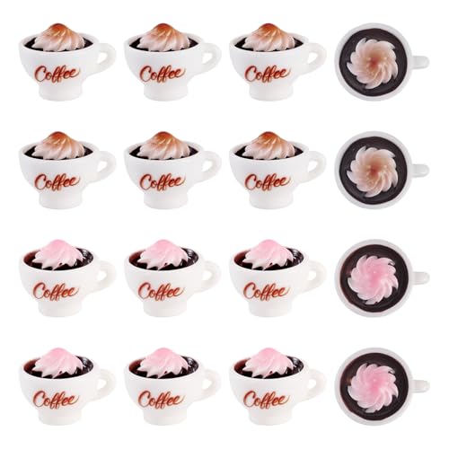 Mini tasses à café en résine pour donner de la vie et des souvenirs aux maisons de poupée