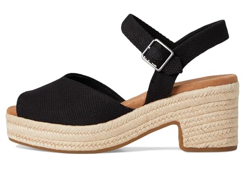 TOMS Women's Isla Peep Toe Heeled Sandal4