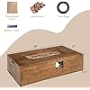 Giantex Gas Fire Pit Table - 50,000 BTU Outdoor Propane Fire Pit with Lava Rocks, Waterproof Cover, CSA Certified 48 Rectangular Fire Table for Patio, Garden, Backyard (Fire Pit)