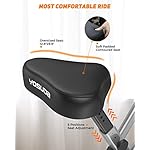 3-in-1 Heimtrainer Fahrrad Klappbar, Faltbares Heimtrainer 150kg Belastbar, Platzsparendes Heimtrainer mit Integriertes Widerstandsband, 8 Magnetische Widerstandsstufen – Bild 5